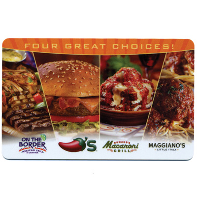 ON THE BORDER® $25 Gift Card - Try fresh Mexican favorites and specialties.

