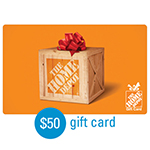 HOME DEPOT<sup>&reg;</sup> $50 Gift Card 