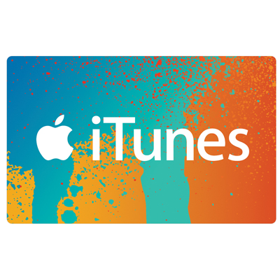 iTUNES<sup>&reg;</sup> $50 Gift Card - Your source for music, movies, TV shows, and more!
