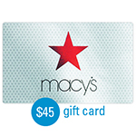 MACY'S<sup>&reg;</sup> $45 Gift Card 