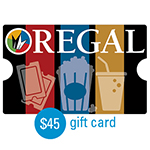 REGAL ENTERTAINMENT GROUP<sup>&reg;</sup> $45 Gift Card 