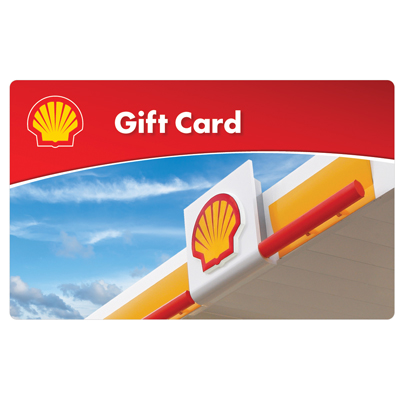 SHELL GAS<sup>&reg;</sup> $75 Gift Card - Perfect for people who are always on the go.

