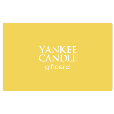YANKEE CANDLE<sup>&reg;</sup> $75 Gift Card - Buy scented candles and the latest seasonal fragrance! 

