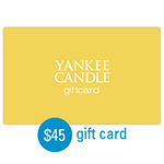 YANKEE CANDLE<sup>&reg;</sup> $45 Gift Card 